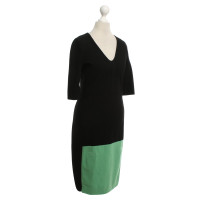 Diane Von Furstenberg Holder-Dress with Color-Blocking