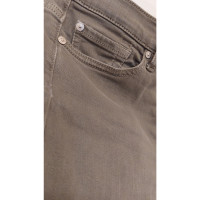 7 For All Mankind Trousers Jeans fabric in Taupe