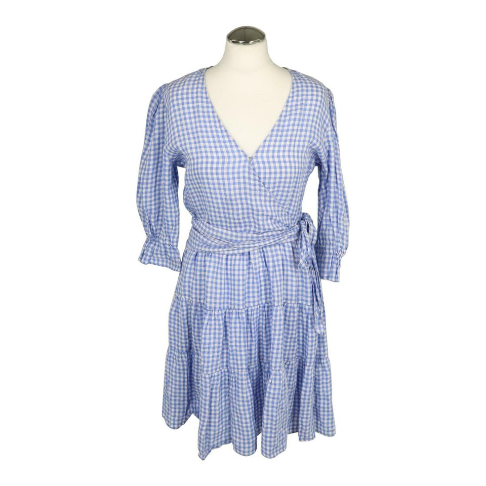 Ralph Lauren Kleid aus Leinen in Blau