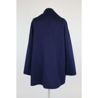 Theory Jacket/Coat Wool in Blue