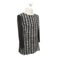 St. Emile top in black and white