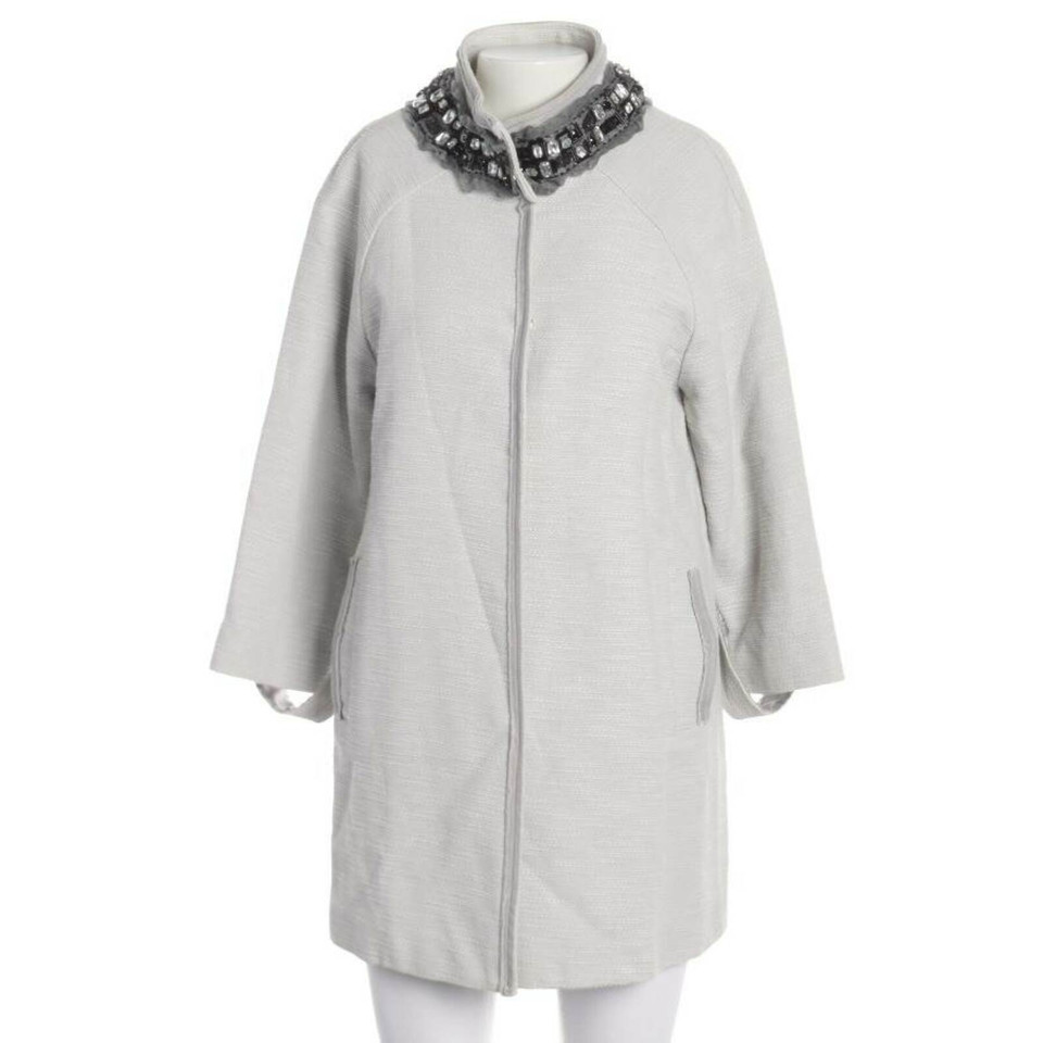 Steffen Schraut Jacket/Coat Cotton in Grey