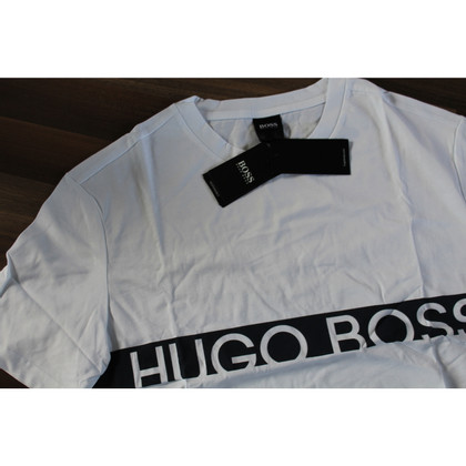 Hugo Boss Top en Coton en Blanc