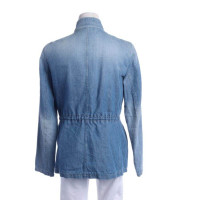 Closed Jacket/Coat Cotton in Blue