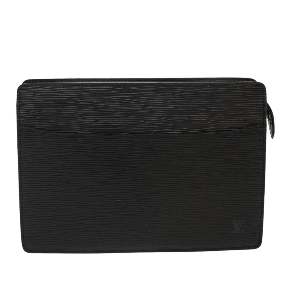 Louis Vuitton Clutch en Cuir en Noir