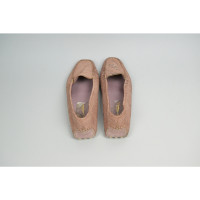 Santoni Slippers/Ballerinas Leather in Pink