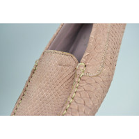 Santoni Slippers/Ballerinas Leather in Pink