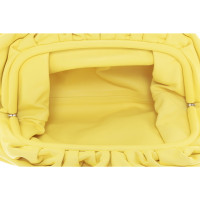 Bottega Veneta Pouch Leather in Yellow