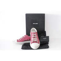 Saint Laurent Sneakers aus Canvas in Rosa / Pink