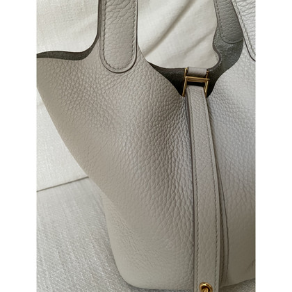 Hermès Picotin Lock PM 18 Leather in Beige
