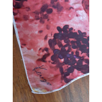 Kenzo Schal/Tuch aus Seide in Rot