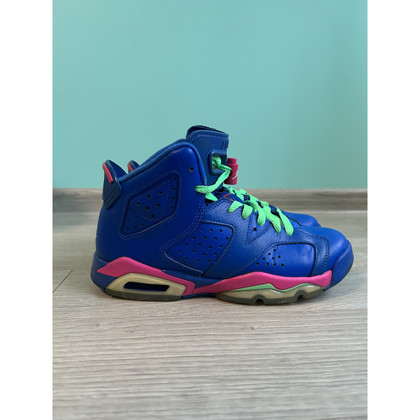 Jordan Sneakers Leer in Blauw