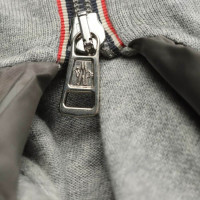 Moncler Top Cotton in Grey