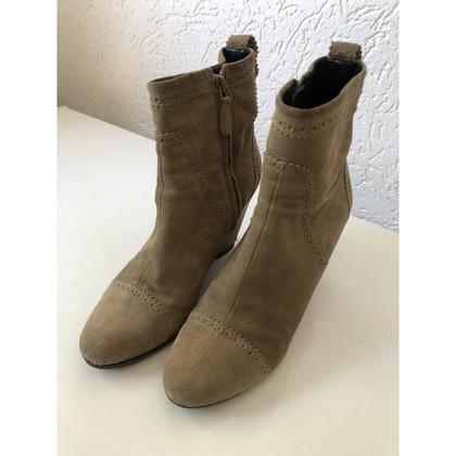 Balenciaga Ankle boots Suede in Beige