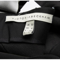 Victoria Beckham Kleid aus Seide in Schwarz