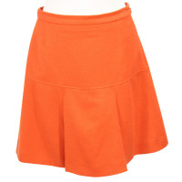 Hobbs Wool skirt in orange