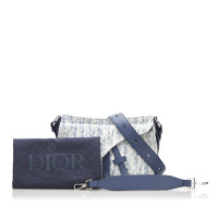 Christian Dior Sac à bandoulière en Toile en Bleu