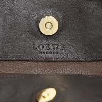 Loewe Tote bag in Pelle scamosciata in Marrone