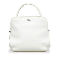 Christian Dior Sac fourre-tout en Cuir en Blanc