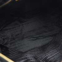 Prada Tote aus Nylon aus Baumwolle in Schwarz