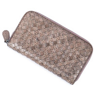 Bottega Veneta Zip Around Wallet in Pink