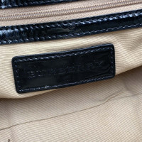 Burberry Handtasche aus Canvas in Beige