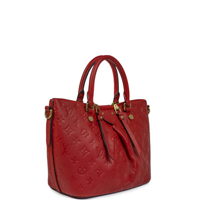 Louis Vuitton Mazarine PM24 Leather in Red