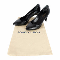 Louis Vuitton Pumps/Peeptoes aus Leder in Schwarz