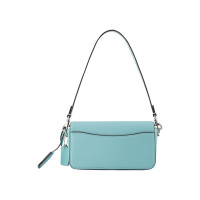 Coach Shoulder bag Leather in Blue