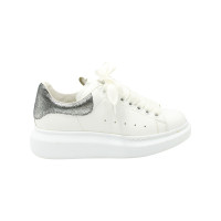 Alexander McQueen Chaussures de sport en Cuir en Blanc