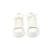 Alexander McQueen Chaussures de sport en Cuir en Blanc