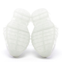 Jimmy Choo Sneakers aus Leder in Weiß