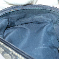 Dior Saddle Bag aus Canvas in Blau