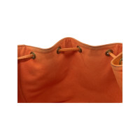 Louis Vuitton Sac Noé Leather in Orange