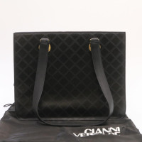 Versace Tote bag Leather in Black
