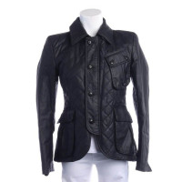 Belstaff Jacke/Mantel aus Baumwolle in Schwarz