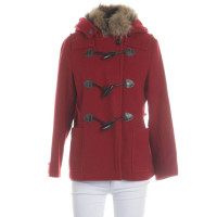 Max Mara Jacke/Mantel aus Wolle in Rot