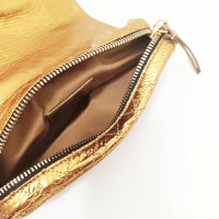 Lanvin Shoulder bag Leather in Gold