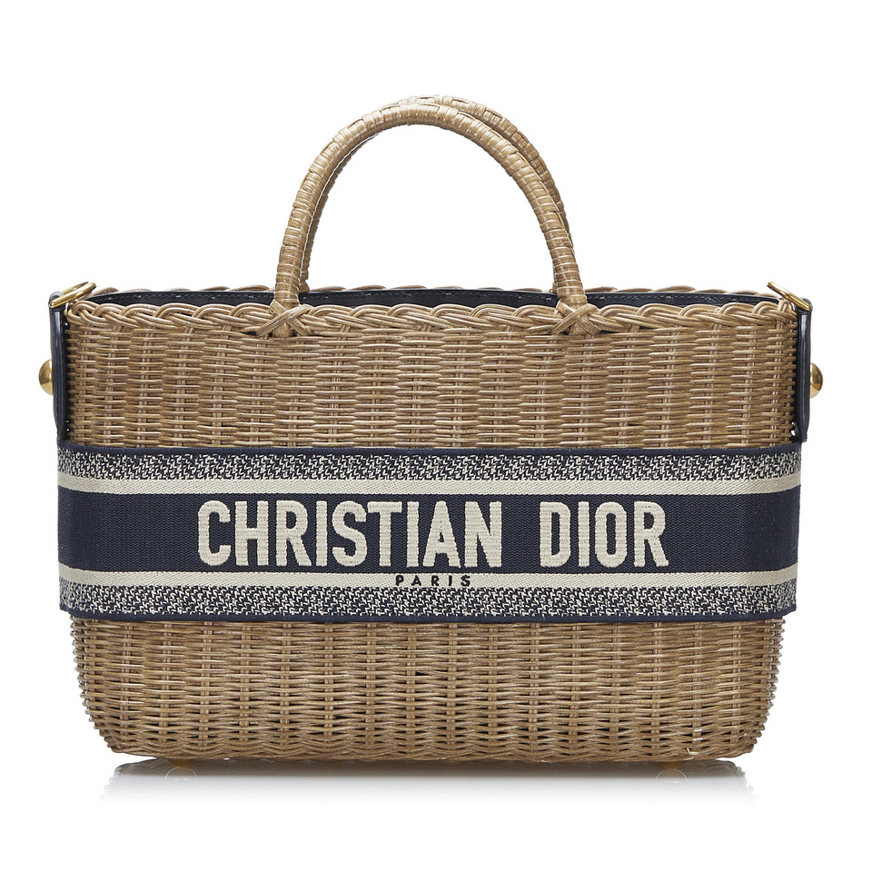 Christian Dior Borsa a tracolla in Beige
