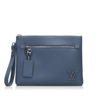 Louis Vuitton Clutch en Cuir en Bleu