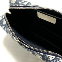 Dior Clutch Bag Canvas in Blue