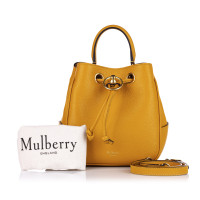 Mulberry Handtasche aus Leder in Gelb