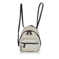 Stella McCartney Rucksack aus Canvas in Weiß