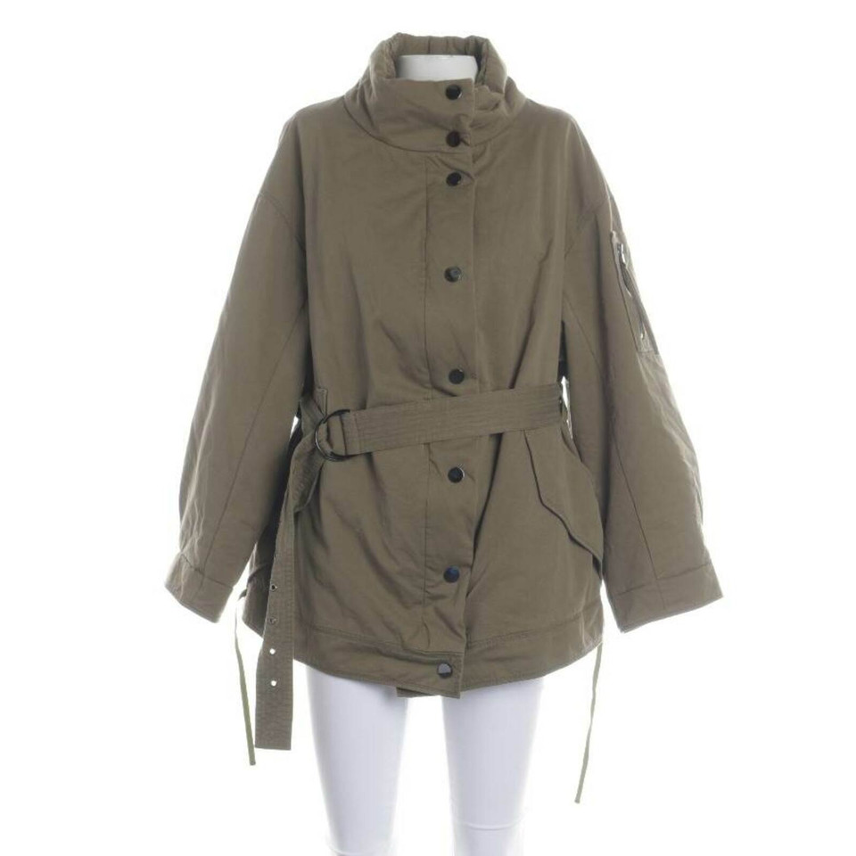Dorothee Schumacher Jacket/Coat Cotton in Green