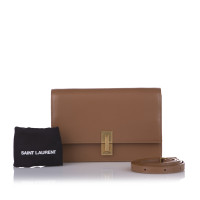 Saint Laurent Shoulder bag Leather in Brown