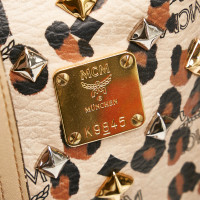 Mcm Tote bag in Pelle in Beige