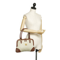 Mcm Handbag Suede in Beige