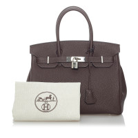Hermès Birkin Bag 30 en Cuir en Marron