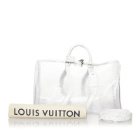 Louis Vuitton Keepall 50 Bandouliere in Weiß