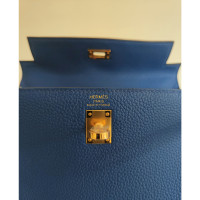 Hermès Birkin Bag 25 en Cuir en Bleu